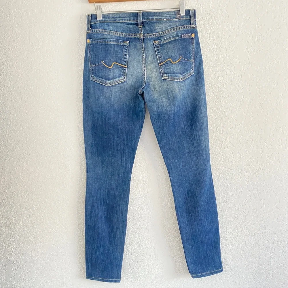 7 for all mankind the skinny jeans